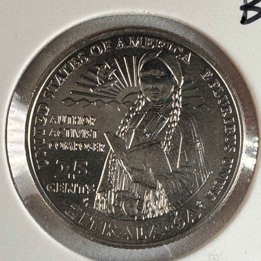 2024 D Zitkala-Sa American Women Quarter BU Uncirculated Denver Mint 25 Cents 97
